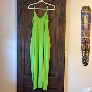 Zenana green maxi dress